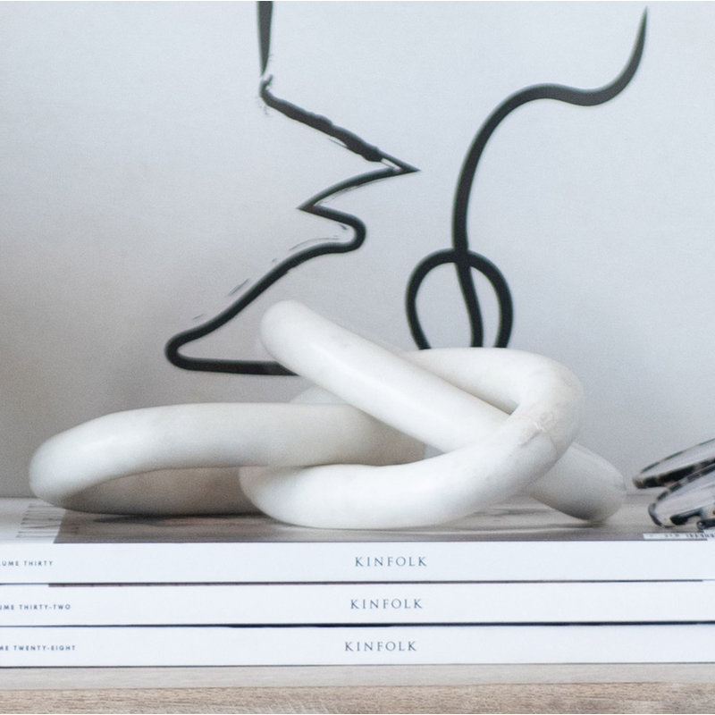 Figurine décorative, Blanc