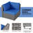 Ralfs 8 - Person Modular Patio Conversation Set with Cushions-1949864288