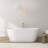 Freestanding Solid Surface Soaking Bathtub For Bathroom
