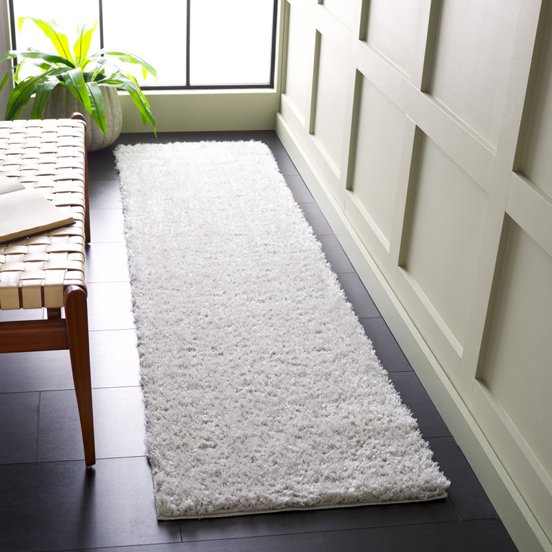 Lindsay Shag Performance Solid Color Rug, Runner 2'2" x 8'