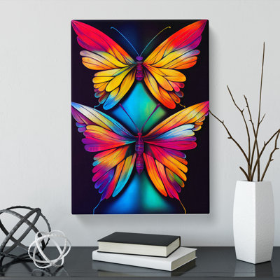 Butterfly Spray - Wrapped Canvas