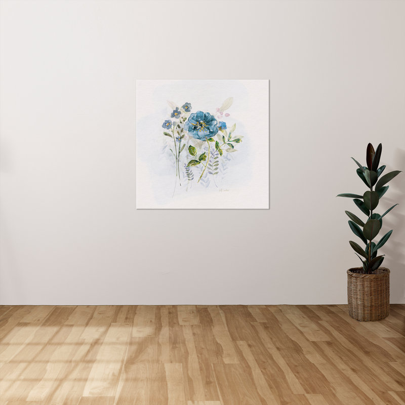 "Spring Awakening IV" par Sally Swatland, reproduction sur toile, H 18 po x l 18 po x P 1 po
