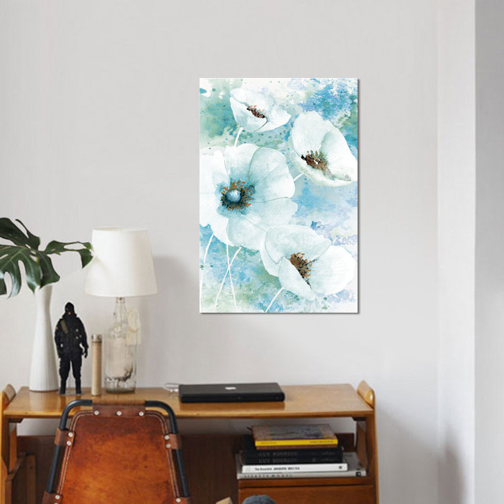«Simple and Pretty I», impression sur toile, H 12 po x l 8 po x P 0,75 po, Toile tendue, Pas de tapis