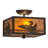 Acrylic Semi Flush Mount