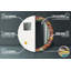 Huldar Glass Flat Wall Mirror