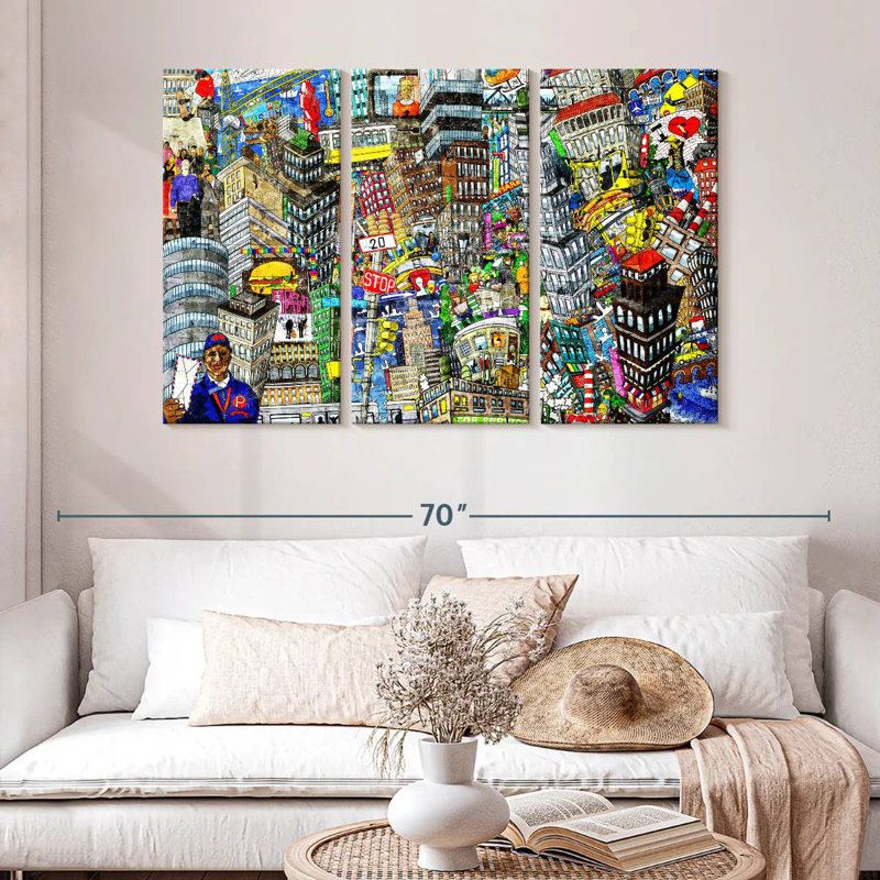Sireci Graffiti, 32" H x 50" W