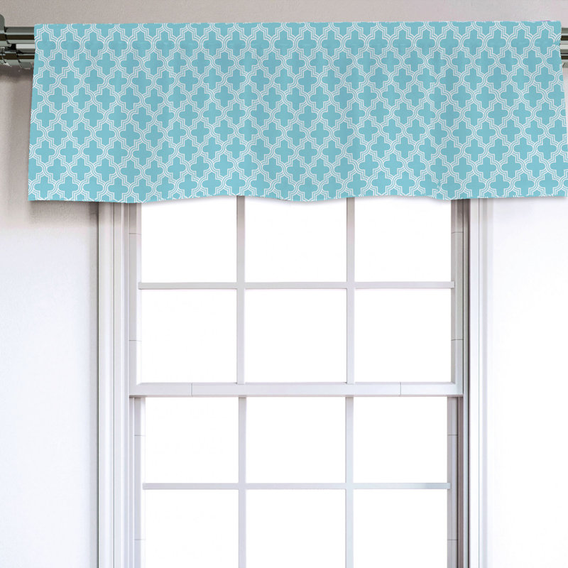 Sateen Ruffled Window Valance