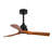 New Model 42 Inch Ceiling Fans With Lights And 3 Solide Wood Blades, 6 Speed Remote,Reversible DC Motor, Ceiling Fan With Remote For Bedroom, Living Room, Study Room-887160303