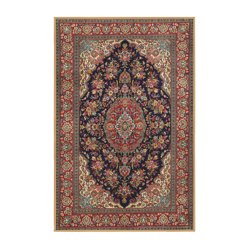 Tapis brun/noir traditionnel Hornice, Rectangle 8 pi x 10 pi