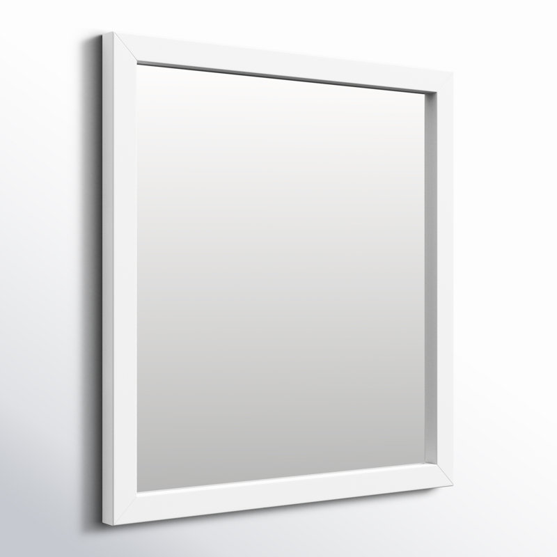 Capra Wood Rectangle Wall Mirror