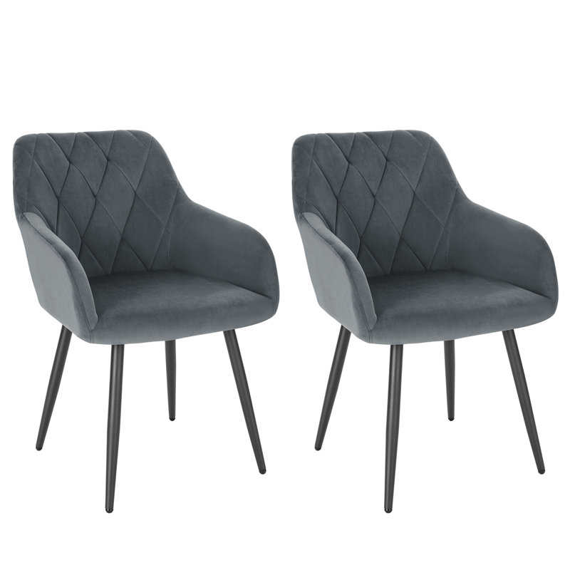 Alvion Upholstered Dining Chair, Grey