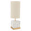 Lampe de table naturelle / dorée 16,7 po