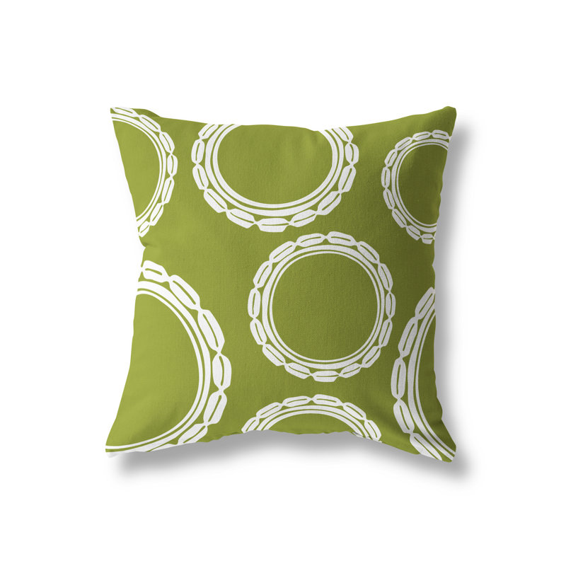 Housse et insert de coussin extérieur d'extérieur, L 17 po x H 17 po, Avocat