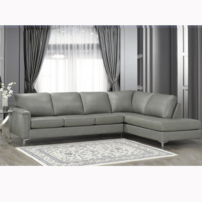 Platte Upholstered L-Shaped Sectional Right Hand Facing