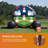 JumpOrange 10 ft Inflatable Soccer Dart Game (with Blower)
