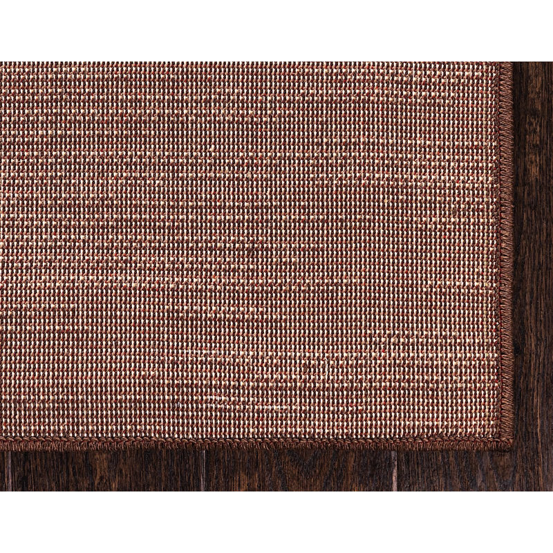 Tapis brun à motif géométrique Harvest, Rectangle 2 pi x 3 pi