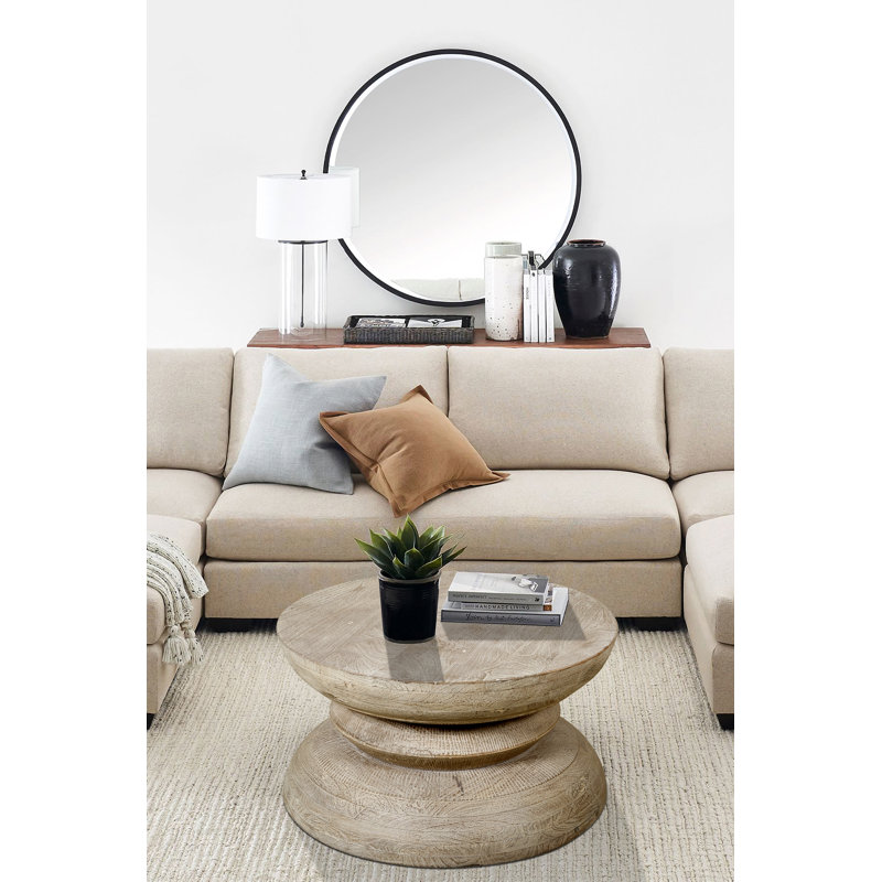 Cahlin Solid Wood Single Coffee Table
