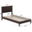 Amandah Low Profile Solid Wood Panel Bed-1063239665-1063239672