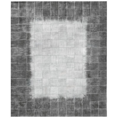 Granite Hide Cowhide Geometric Indoor Rug