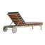 Perch Outdoor Teak Chaise Lounge-48482323-96832066