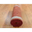 Tapis de couloir orange en laine tissé dense 2 pi 9 po x 11 pi 10 po Tebraz Mahi 09B412C0ACE042188A87A89CE2271F38