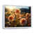 White Floater Framed