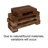 Pacific Found Wood Pedestal Tray