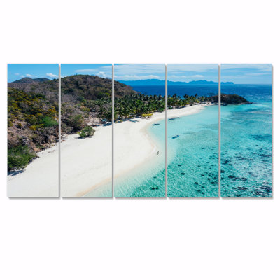 " Tropical Beach in the Philippines " 5 Piece Art Print
