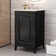 Meuble-lavabo de 20,3 po avec lavabo, tiroir fonctionnel, tablette de porte, porte à fermeture en douceur