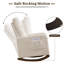 Chaise berçante en tissu Teddy-1293939230