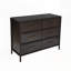 Commode à 6 tiroirs, armoire de rangement, style élégant, convenant au salon et à l'entrée de la salle à manger, grande taille, 6 tiroirs-438086174