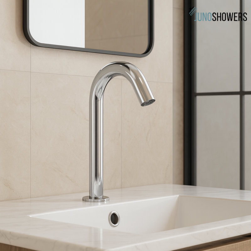 Durable Shower System with Thermostatic Valve and Adjustable Spray, Chrome