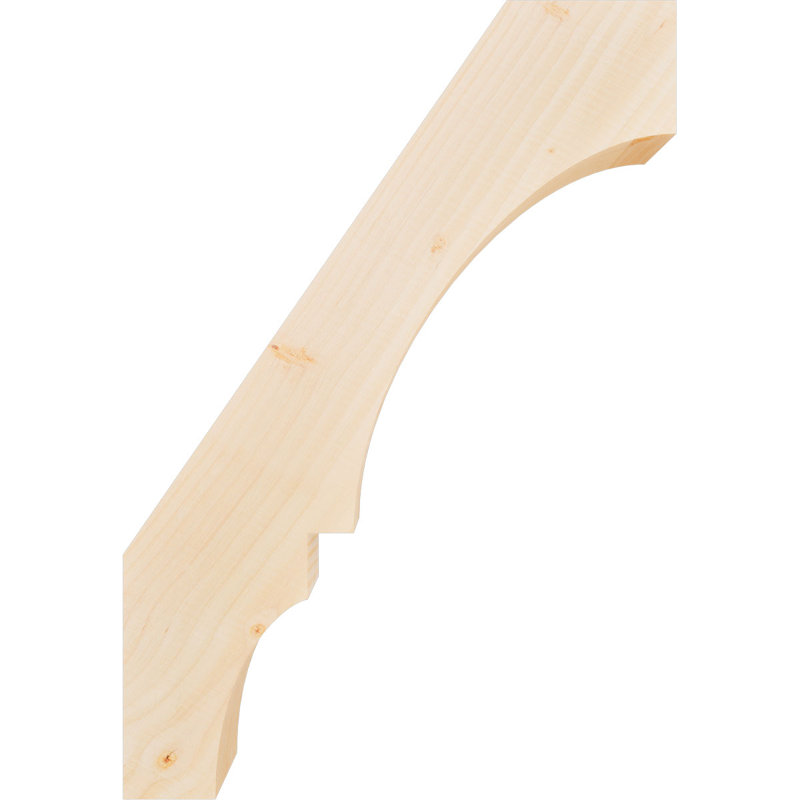 Genouillère Balboa, Sapin de Douglas, Lisse, H 26 po x l 3,5 po x P 18 po