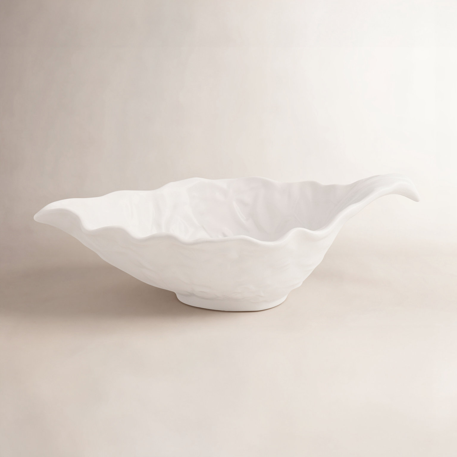 Cabbage Beige Sauceboat, Set of 2