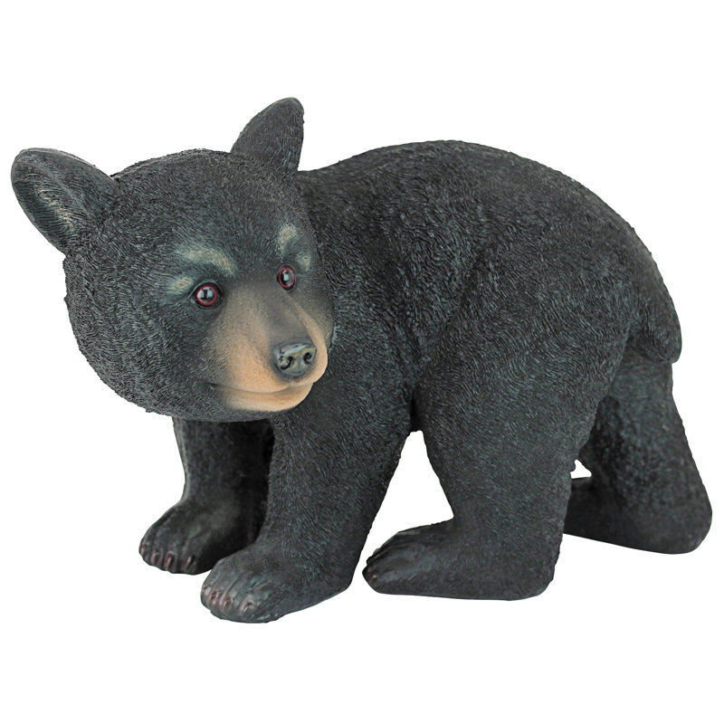 Roly-Poly Bear Cub Statue Walking Bear