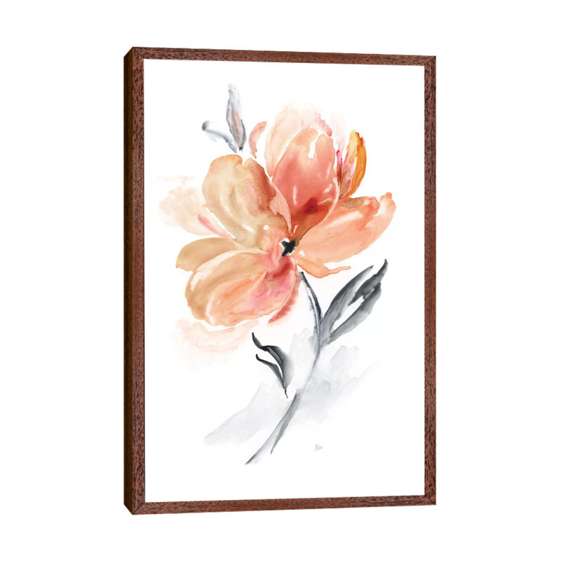 Soft Sensation II by Nan - Print on Canvas, Classic Brown Wood Framed, 66.04 cm H x 45.72 cm W