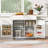 Wollaston Solid Wood Top Kitchen Island-2000835540
