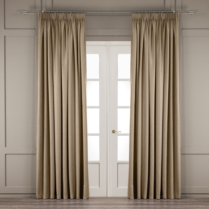 Scandinavia Room Darkening Sliding Panel, Gray, 94" x 118"