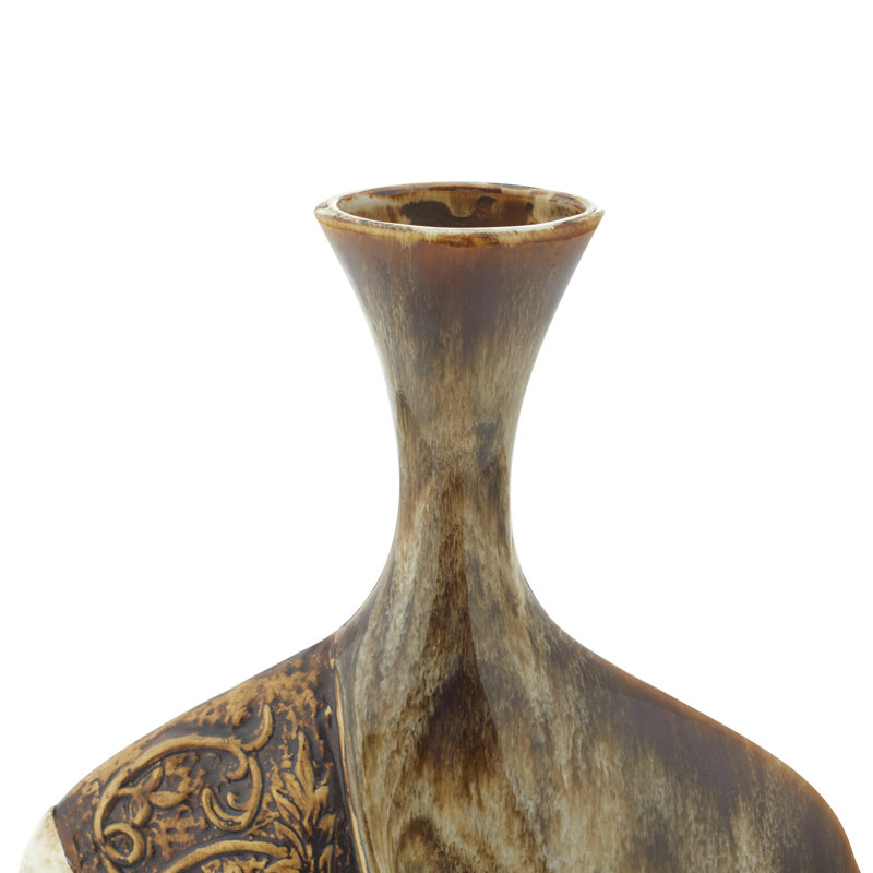 Vase en céramique Brahim, H 18 po x l 3 po