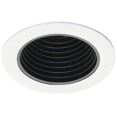 Deep Phenolic Baffle 4" Recessed Trim