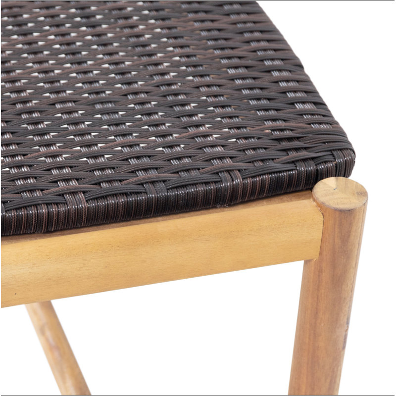 Banc 3 places Cambria, Brun