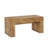 Farmhouse Wooden Coffee Table - Rectangle Center Table With Hidden Storage Drawer, Thick Stable Design For Living Room, Office, Apartment, Rest Area (Natural Wood Color)