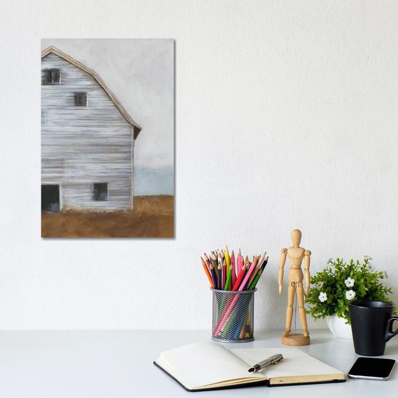 Abandoned Barn I 1 Piece Wrapped Canvas Painting, 20.32 cm H x 30.48 cm W