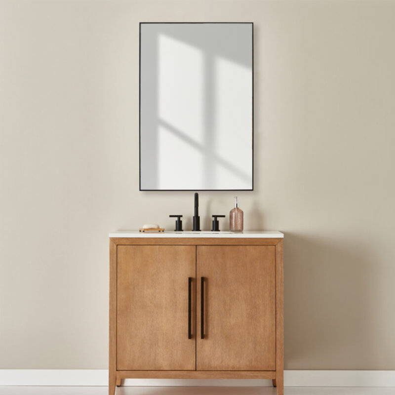 Miroir Hawthorn, Noir mat