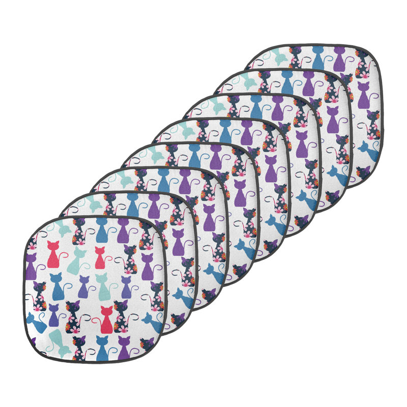 Coussin de siège papillon