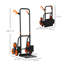 DURHAND Stair Climbing Hand Truck Heavy Duty Foldable Trolley 120kg Green-2018351366