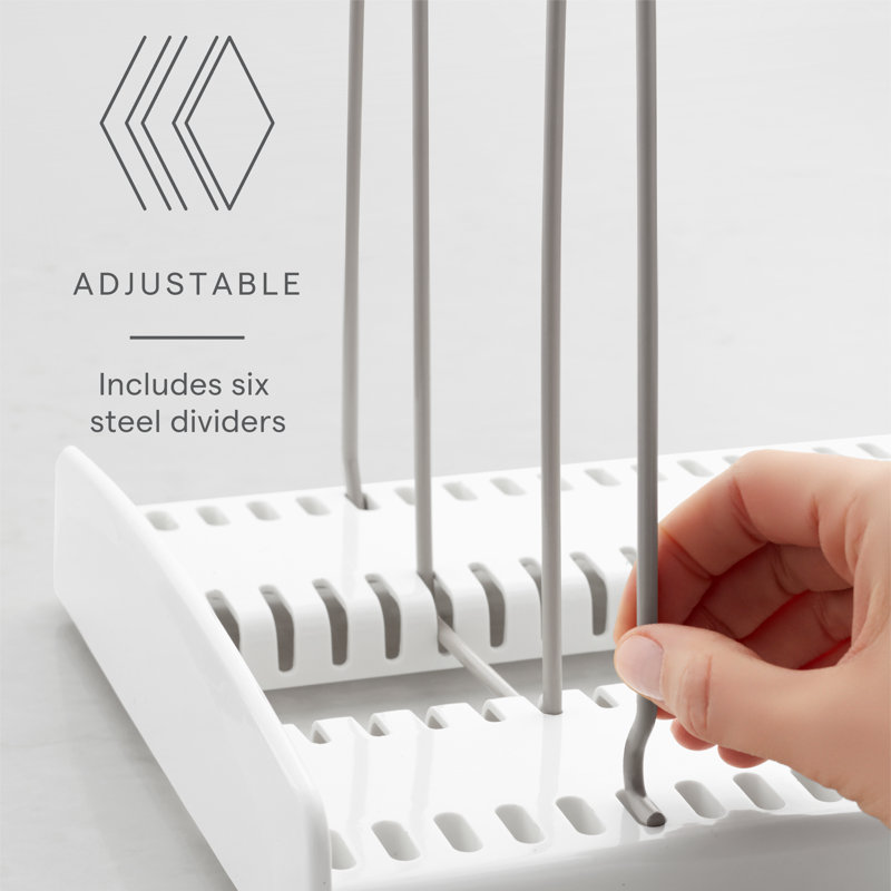 YouCopia® StoreMore® Adjustable Cookware Rack, Pan and Lid Organizer for Kitchen Cabinet