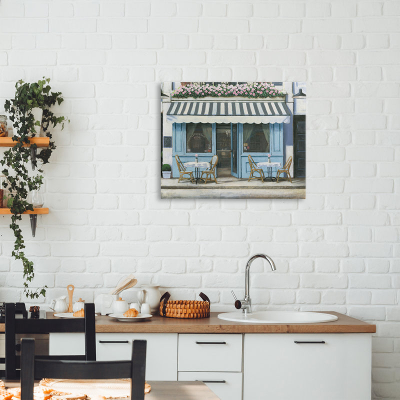 Toile de restaurant et bistro Scenic, design par Ani Wierling, H 16 po x l 20 po