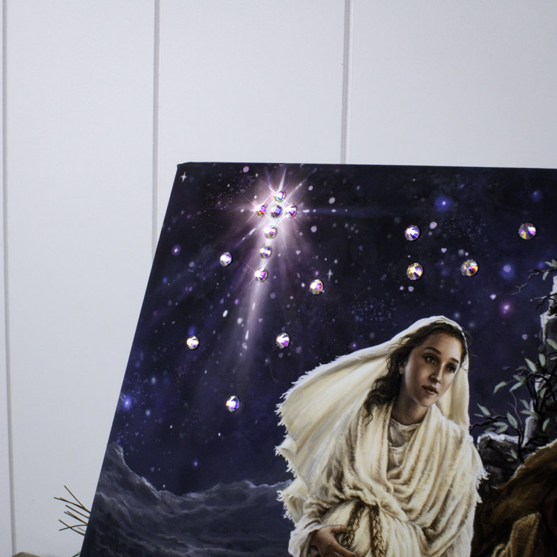 «Journey to Bethlehem Pizazz» avec cristaux éblouissants