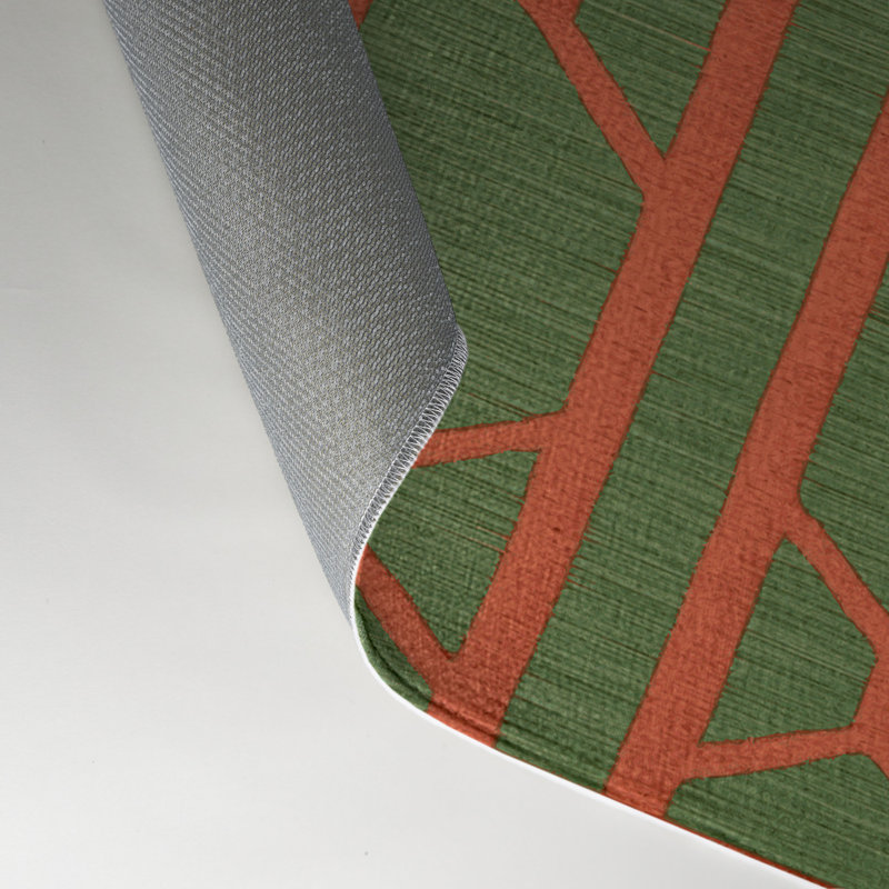Tapis vert intérieur et extérieur Trellis, Rectangle 5 pi x 7 pi